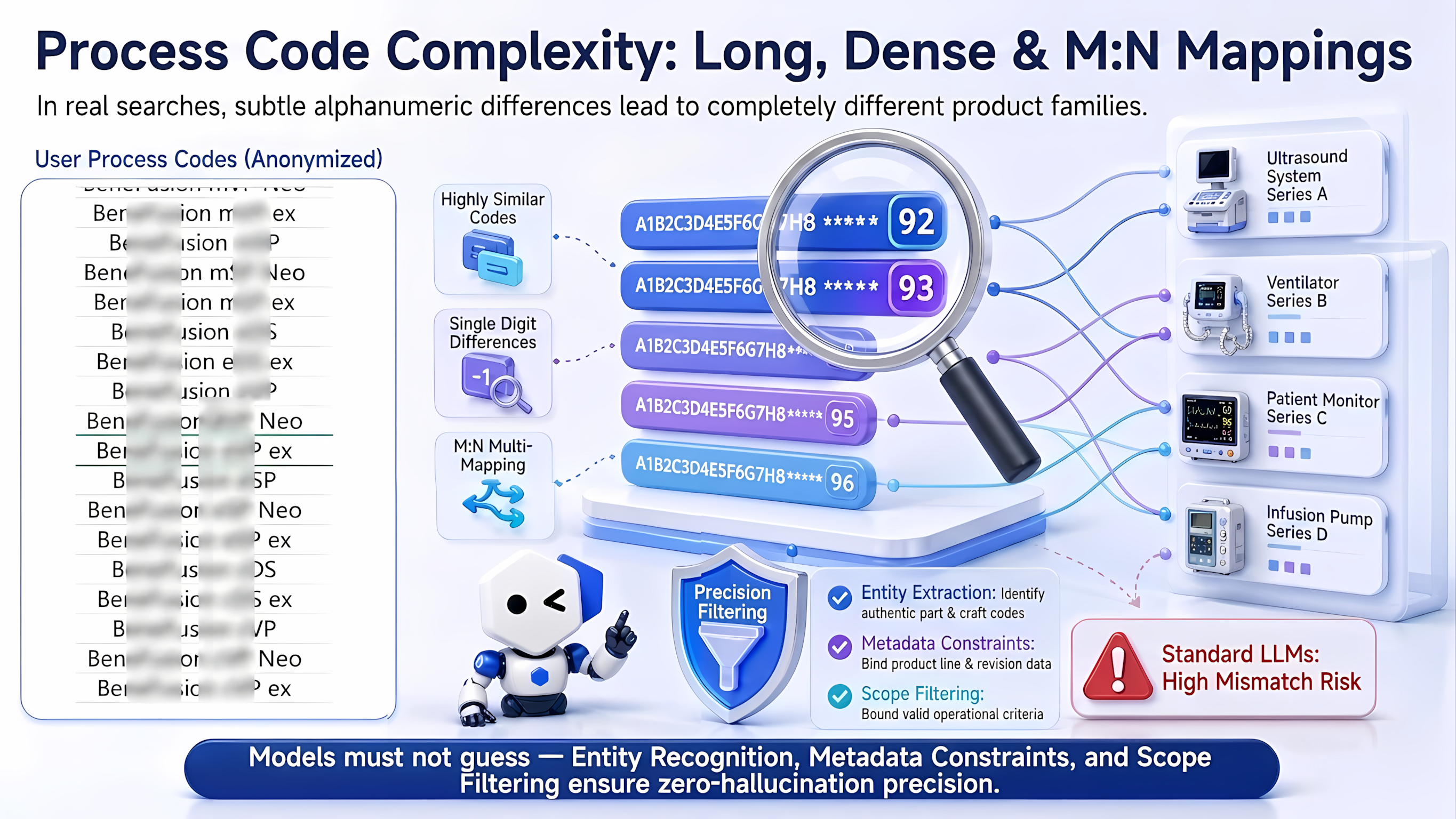 Process Code Complexity: Long, Dense & M:N Mappings